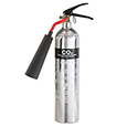 Chrome 2kg CO2 Fire Extinguisher