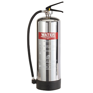 9 Litre Chrome Water Fire Extinguisher