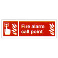 Alarm Call Point Sign 100 x 300mm
