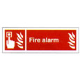 Fire Alarm Sign 100 x 300mm