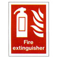 Extinguisher Sign 200 x 150mm