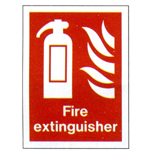 Fire Extinguisher Location Sign 200mm x 150mm