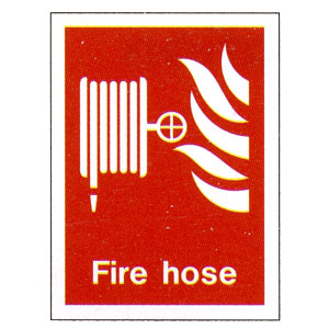 Fire Hose Location Sign 200 x 150mm