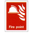 Fire Point Sign 200 x 150mm