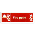 Fire Point Sign 100 x 300mm