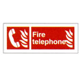 Fire Phone Sign 80 x 200mm
