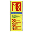 M28 Extinguisher ID Sign 200 x 80mm