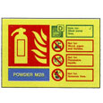 M28 Extinguisher ID Sign 105 x 150mm