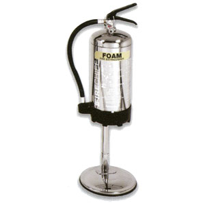 6 Litre Stainless Steel Extinguisher Stand
